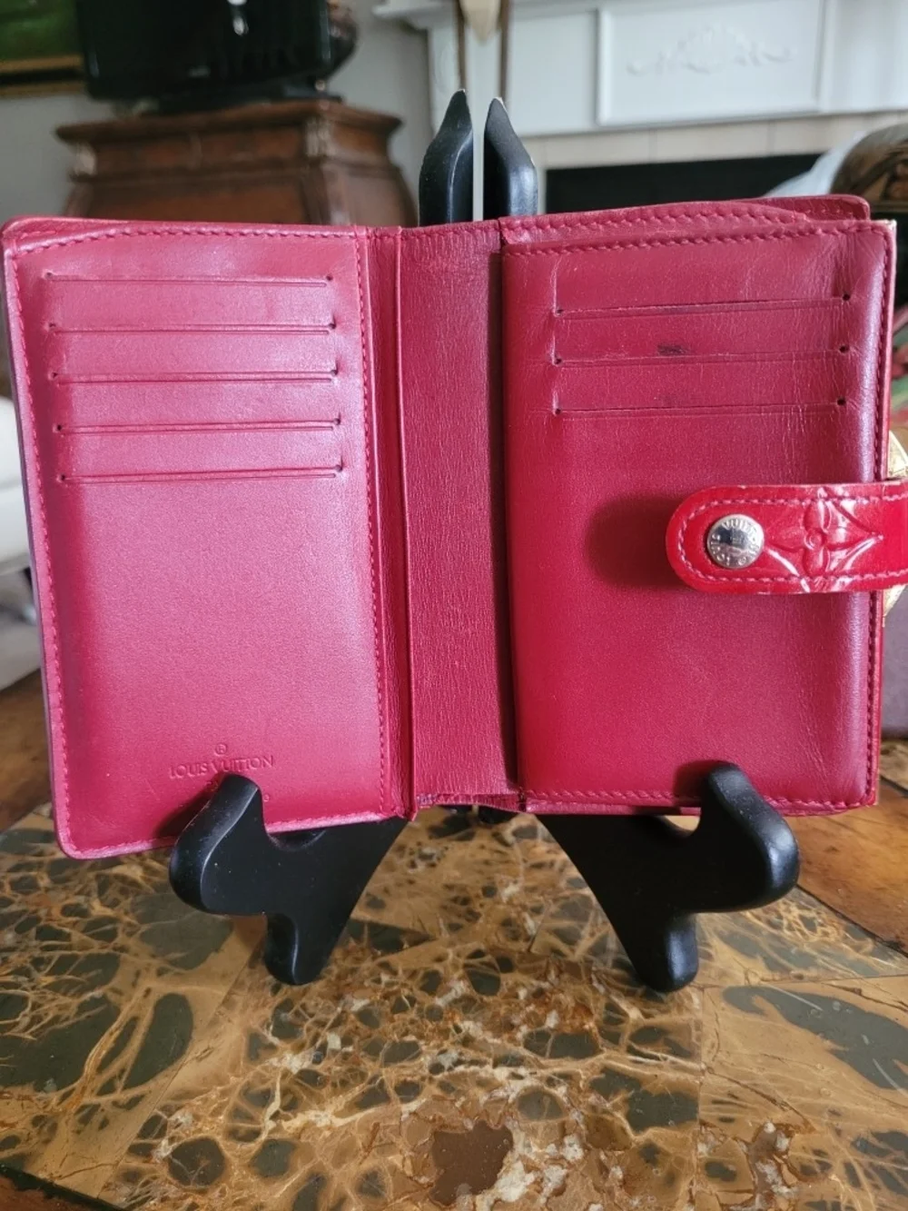 Louis Vuitton luxurious red